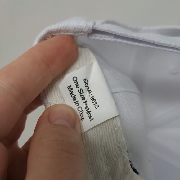 M Logo US Air Force Special Warfare Strapback Hat White OSFM Embroidered - Picture 8 of 8